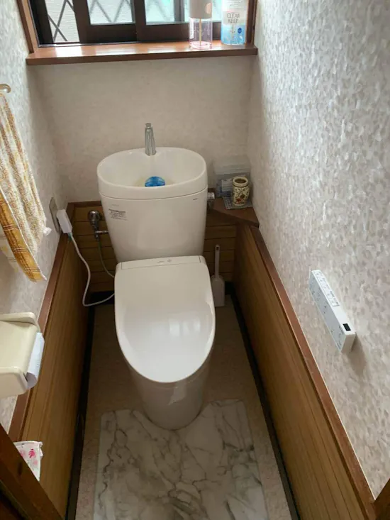 工事後　埼玉県羽生市のお客様のトイレ工事