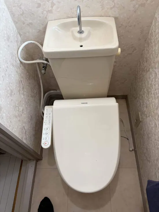 工事前　埼玉県上尾市のお客様のトイレ工事
