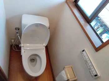山梨県甲斐市のお客様のトイレ工事