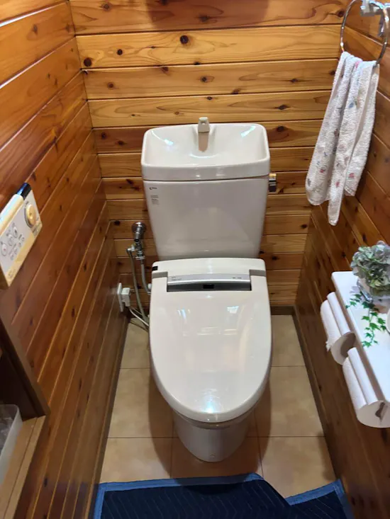 工事前　茨城県つくば市のお客様のトイレ工事