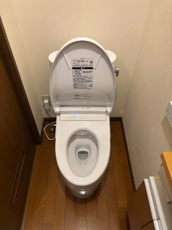 工事後　茨城県下妻市のお客様のトイレ工事