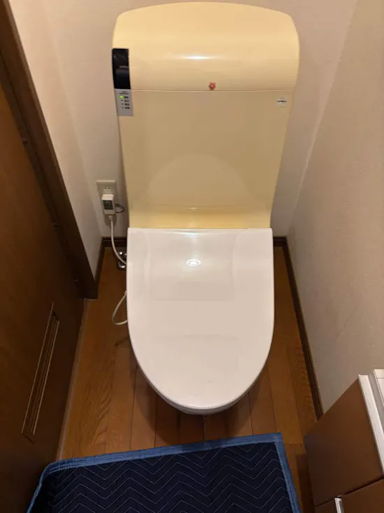 工事前　茨城県下妻市のお客様のトイレ工事