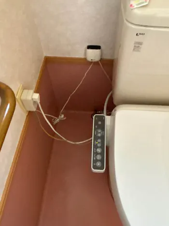 群馬県佐波郡玉村町のお客様の便座交換工事　具体的な工事内容1