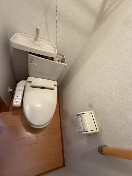 工事前　埼玉県久喜市のお客様のトイレ工事