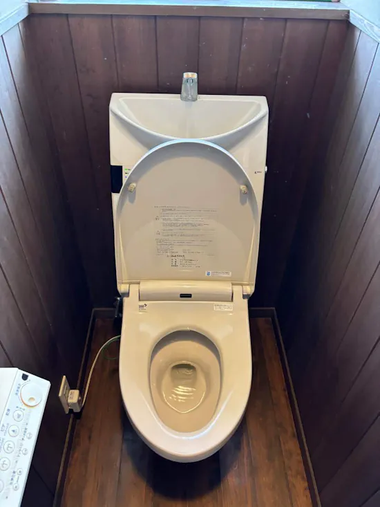 工事前　茨城県桜川市のお客様のトイレ工事