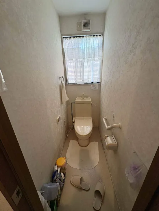 工事前　埼玉県さいたま市見沼区のお客様のトイレ工事