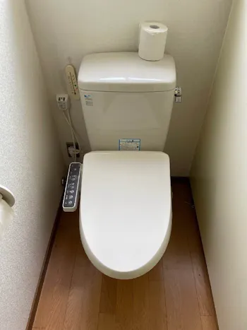 長野県上田市のお客様の便座交換工事