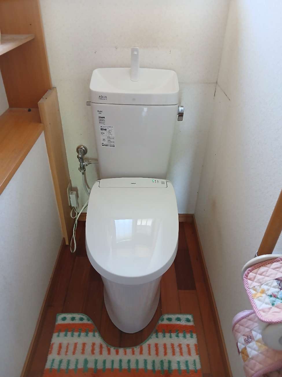 茨城県高萩市のお客様のトイレ工事