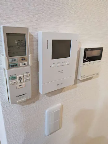 愛知県名古屋市瑞穂区のお客様のTVドアホン交換工事　具体的な工事内容1