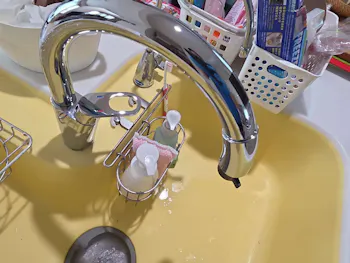 栃木県宇都宮市のお客様の、キッチン水栓工事