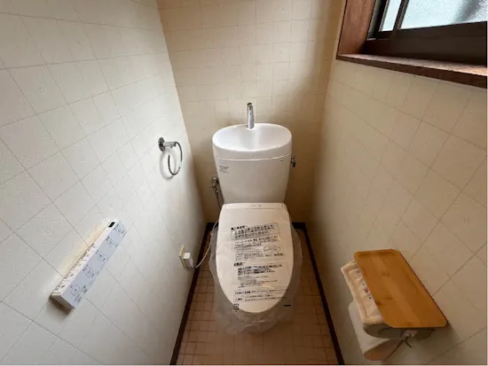 工事後　群馬県安中市のお客様のトイレ工事