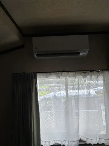 三重県多気郡多気町のお客様のエアコン交換工事