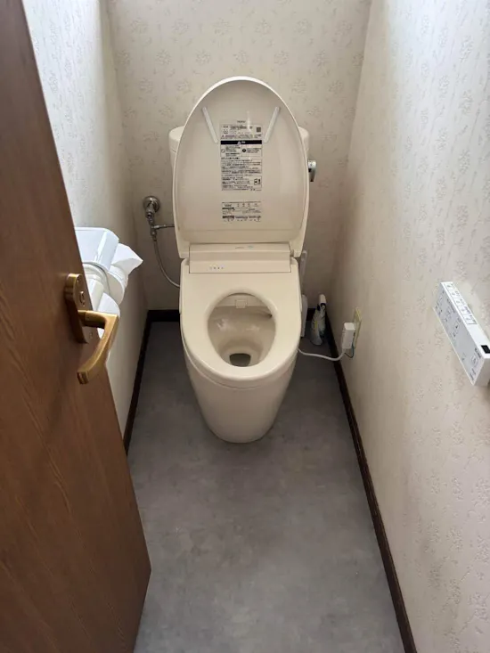 工事後　茨城県筑西市のお客様のトイレ交換工事