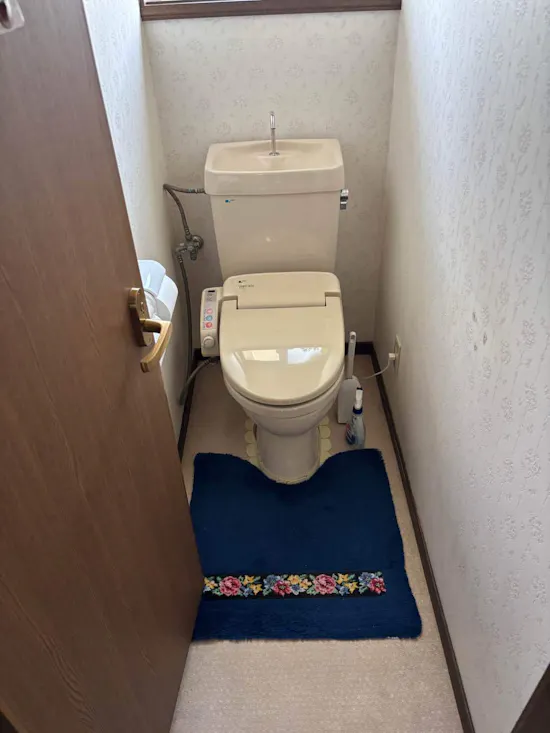 工事前　茨城県筑西市のお客様のトイレ交換工事