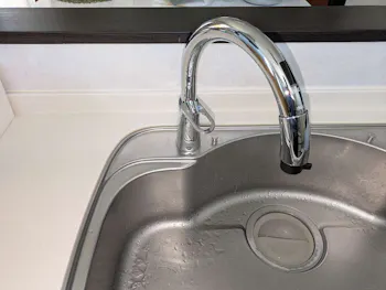 静岡県静岡市葵区のお客様のキッチン水栓工事
