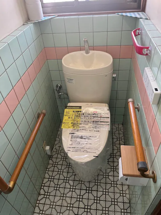 工事後　静岡県袋井市のお客様のトイレ工事