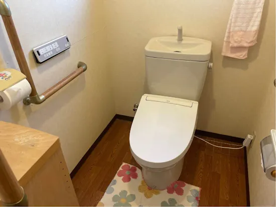 工事後　長野県上田市のお客様の便座交換工事