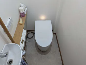 愛知県弥富市のお客様のトイレ工事