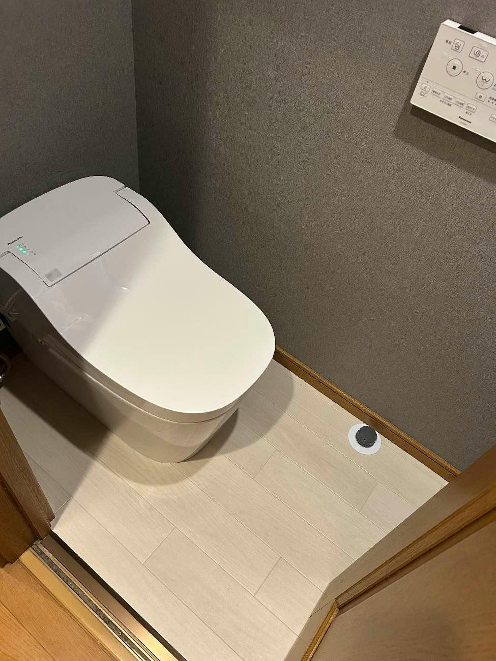 神奈川県相模原市中央区のお客様のトイレ工事