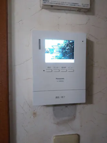 千葉県千葉市中央区のお客様のTVドアホン交換工事　具体的な工事内容1