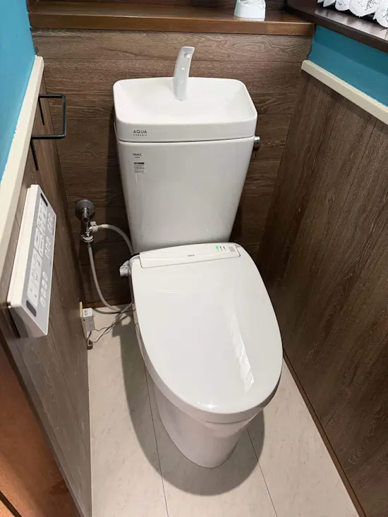 工事後　埼玉県久喜市のお客様のトイレ工事