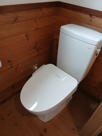 茨城県高萩市のお客様の洗面化粧台・トイレ便座交換工事　具体的な工事内容1