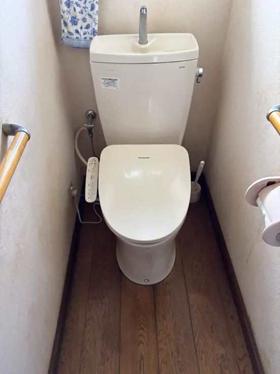 工事前　茨城県下妻市のお客様のトイレ工事