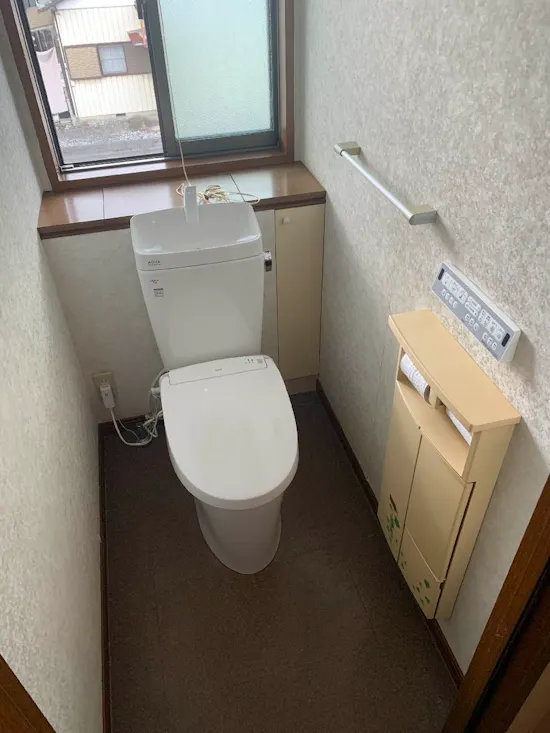 工事後　埼玉県行田市のお客様の便座交換工事