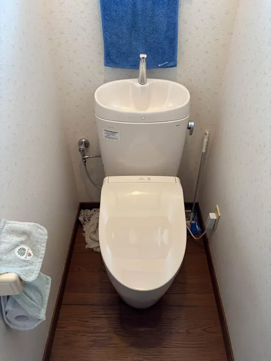工事後　茨城県つくばみらい市のお客様のトイレ工事
