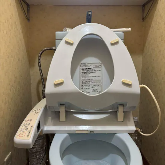 工事前　長野県安曇野市のお客様のトイレ工事