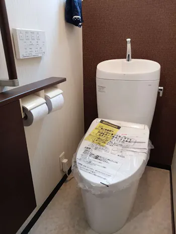 東京都立川市のお客様のトイレ工事　具体的な工事内容1