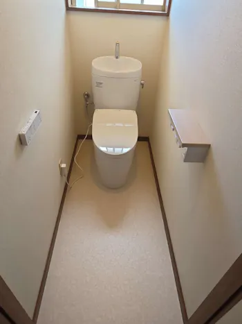 栃木県さくら市のお客様のトイレ工事