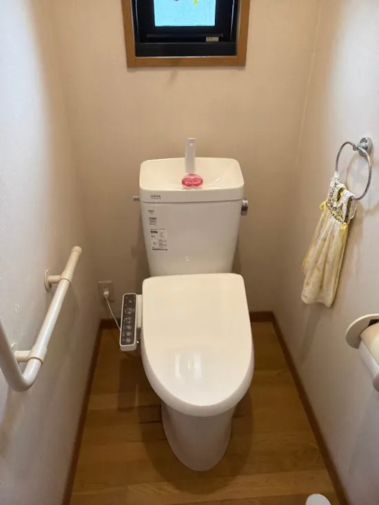 工事後　山梨県都留市のお客様のトイレ工事