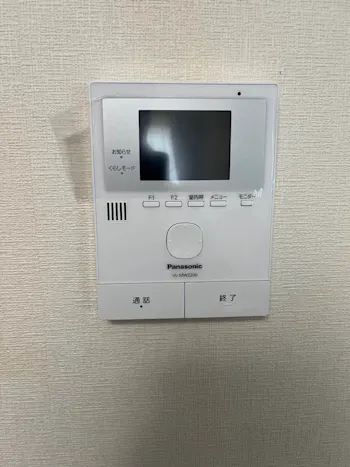 埼玉県加須市のお客様のTVドアホン交換工事　具体的な工事内容1