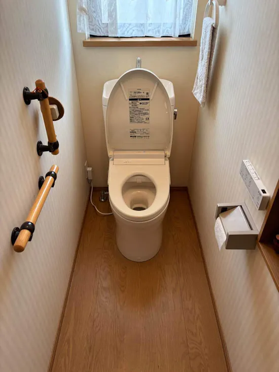工事後　茨城県取手市のお客様のトイレ工事