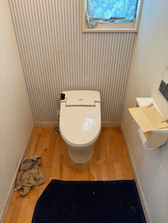 工事前　茨城県常総市のお客様のトイレ工事