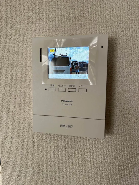 工事後　埼玉県久喜市のお客様のTVドアホン交換工事
