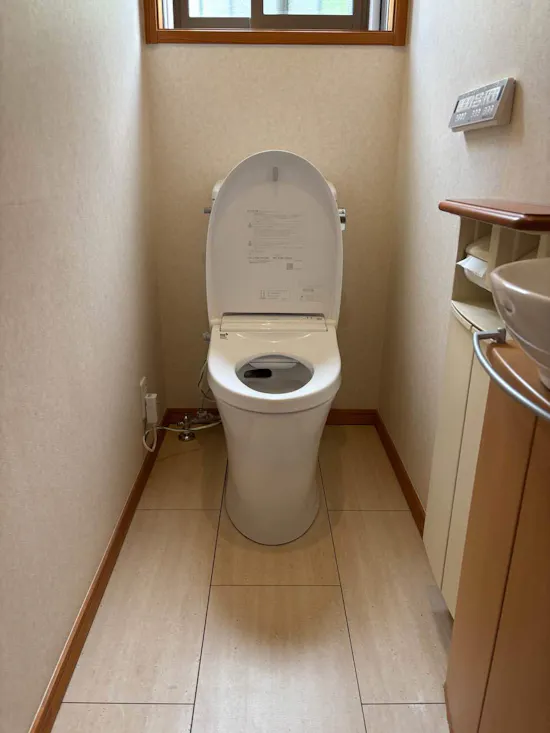 工事後　茨城県つくば市のお客様のトイレ工事