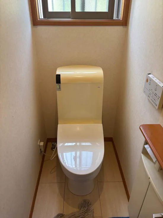 工事前　茨城県つくば市のお客様のトイレ工事