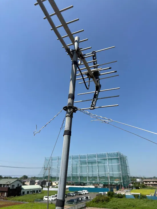 工事前　埼玉県さいたま市西区のお客様のアンテナ工事