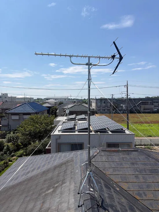 工事後　埼玉県さいたま市西区のお客様のアンテナ工事