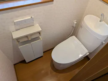 愛知県清須市のお客様のトイレ工事・洗面化粧台工事