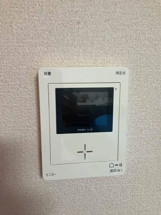 工事前　静岡県浜松市浜名区のお客様のTVドアホン交換工事