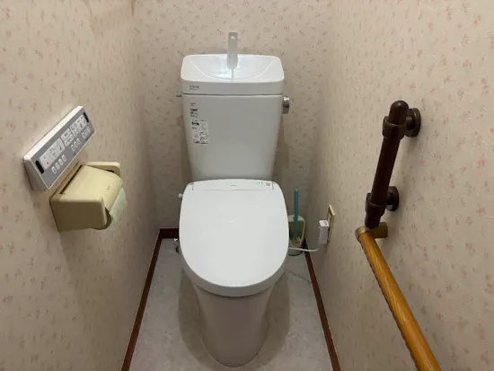 工事後　長野県上田市のお客様のトイレ工事
