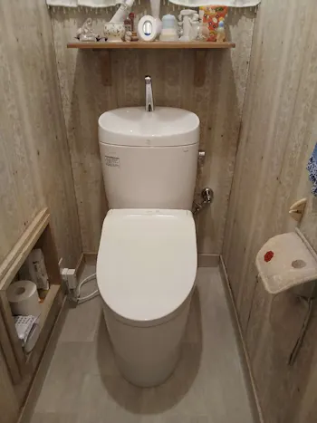 茨城県高萩市のお客様のトイレ工事