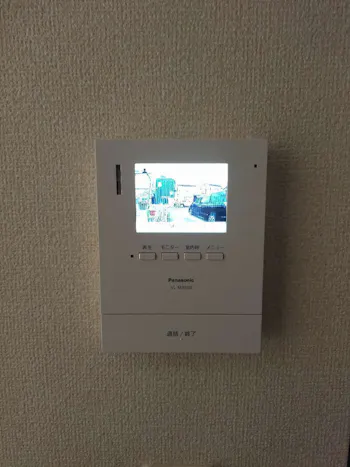 東京都羽村市のお客様のTVドアホン交換工事
