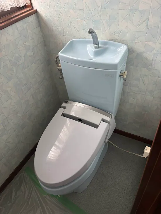 工事前　群馬県渋川市のお客様のトイレ工事