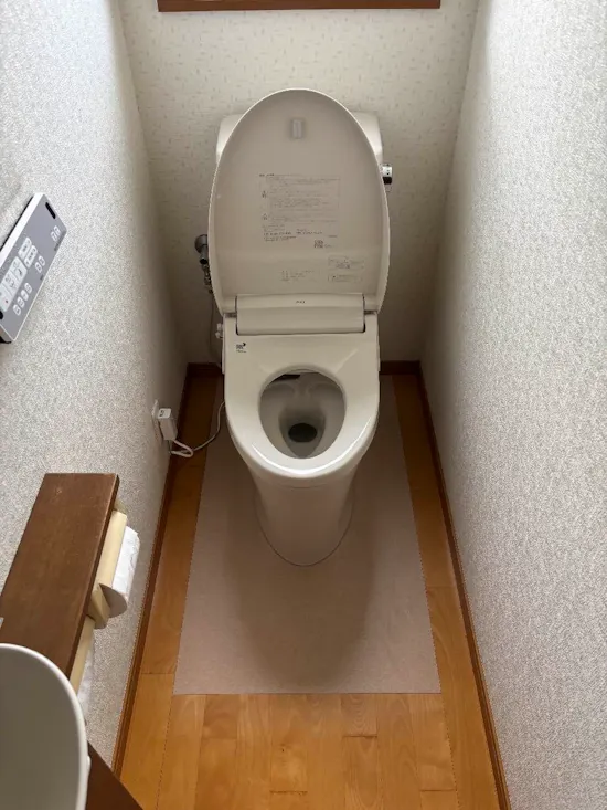 工事後　茨城県牛久市のお客様のトイレ工事
