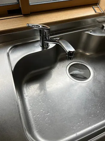 宮城県仙台市宮城野区のお客様のキッチン水栓工事