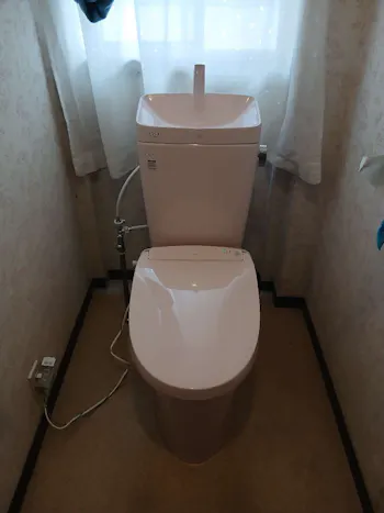 茨城県水戸市のお客様のトイレ工事